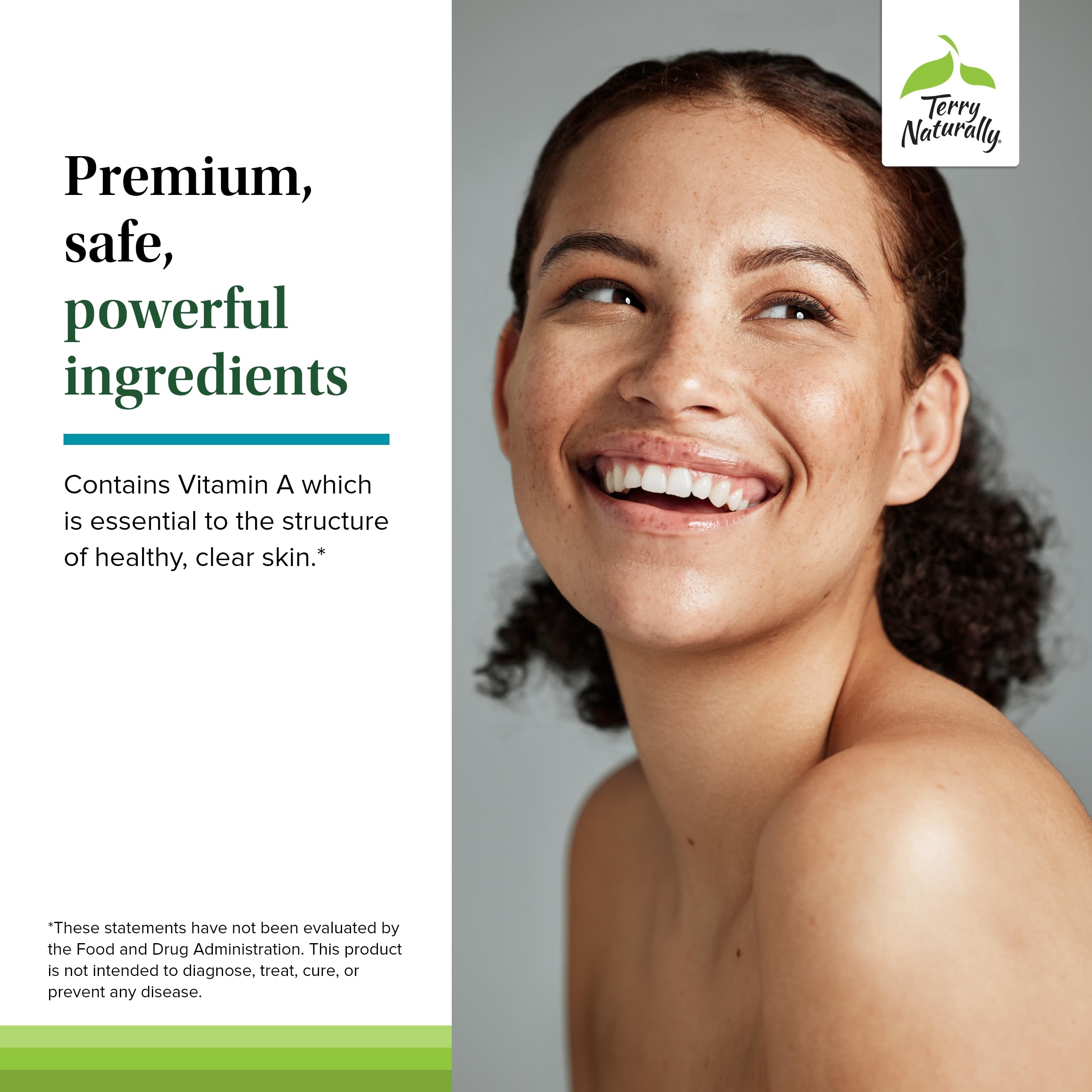 Foto 6 pulgar | Suplemento Terry Naturally Acne Essentials 60 Cápsulas - Venta Internacional.