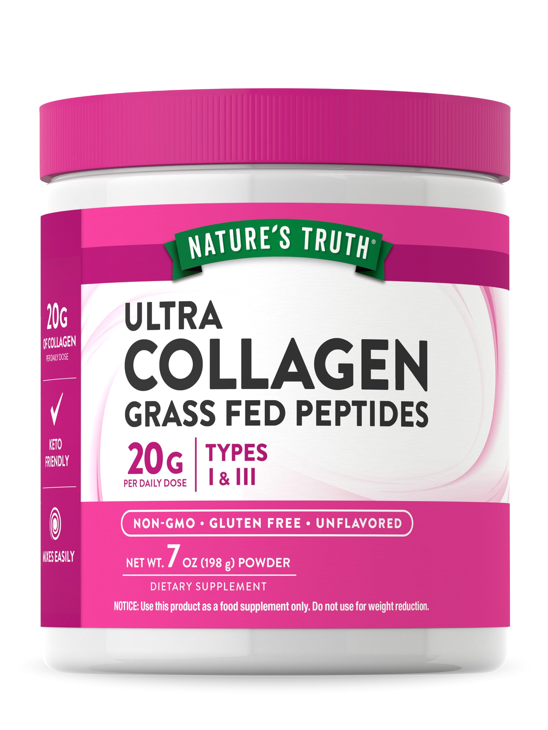 Foto 1 | Colágeno En Polvo Nature's Truth Tipo I Y Iii 200 Ml - Venta Internacional.