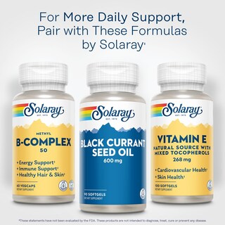 Foto 6 | Suplemento De Aceite De Semilla De Grosella Negra Solaray 600 Mg 90 Cápsulas Blandas - Venta Internacional.