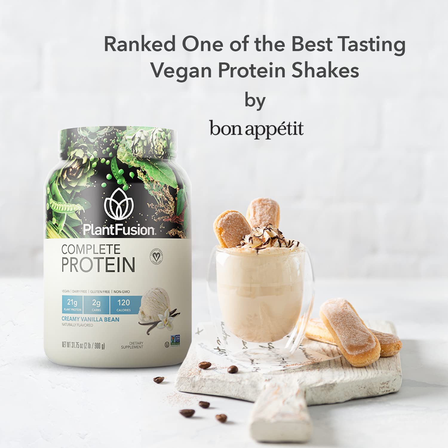 Foto 4 pulgar | Proteína En Polvo Plantfusion Complete Vegan Vanilla 907 G - Venta Internacional.