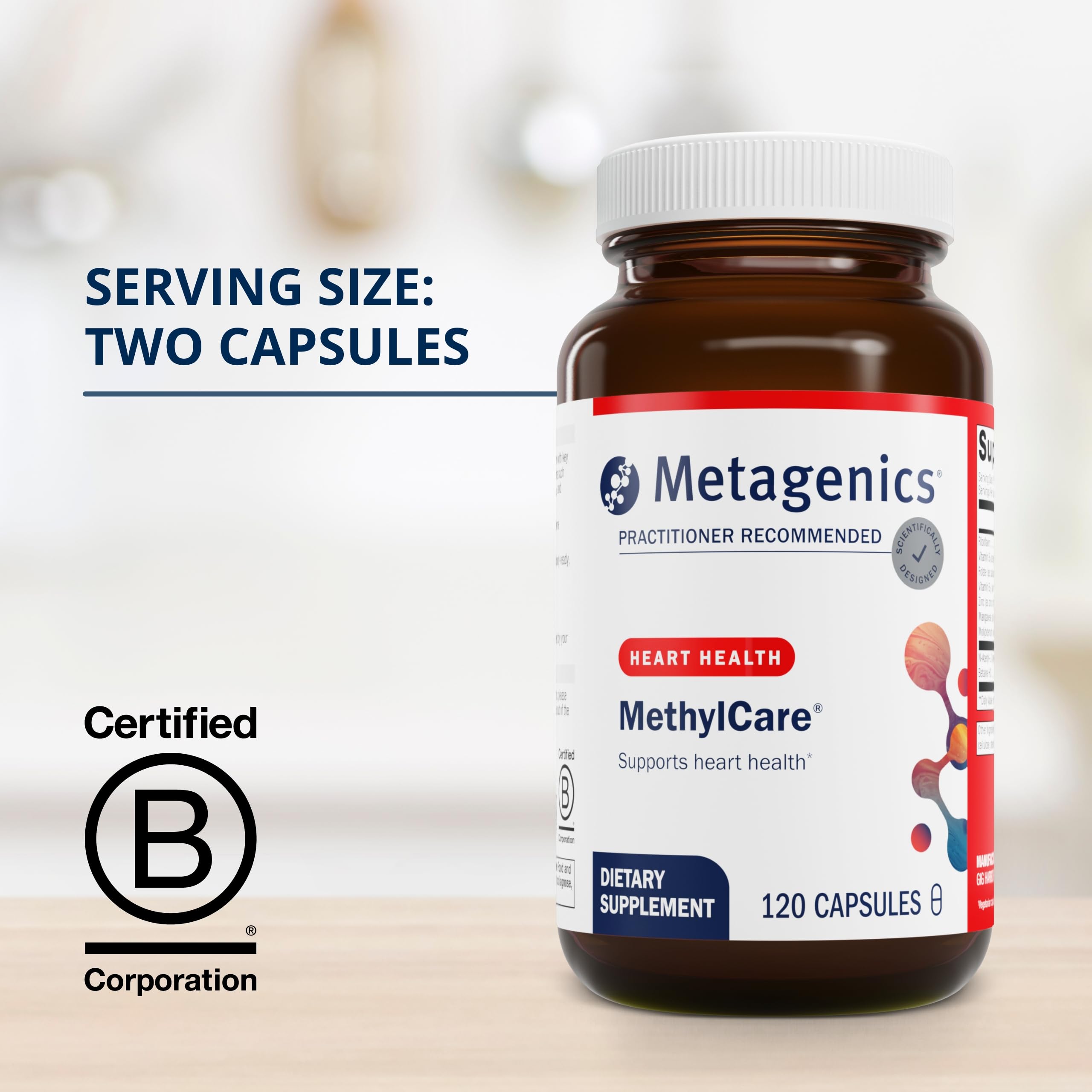 Foto 4 pulgar | Suplemento Metagenics Methylcare 120 Cápsulas - Venta Internacional.
