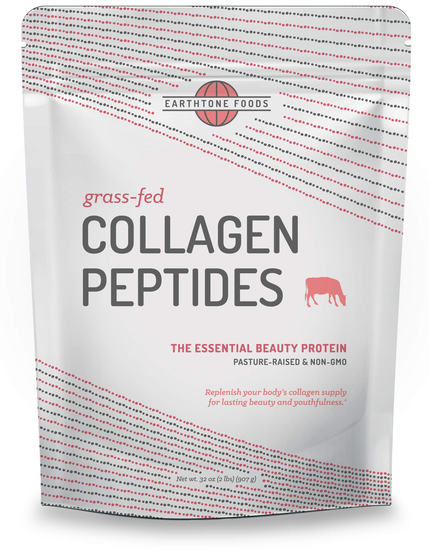 Foto 2 pulgar | Péptidos De Colágeno En Polvo Earthtone Hidrolizados Alimentados Con Pasto 960 Ml - Venta Internacional.