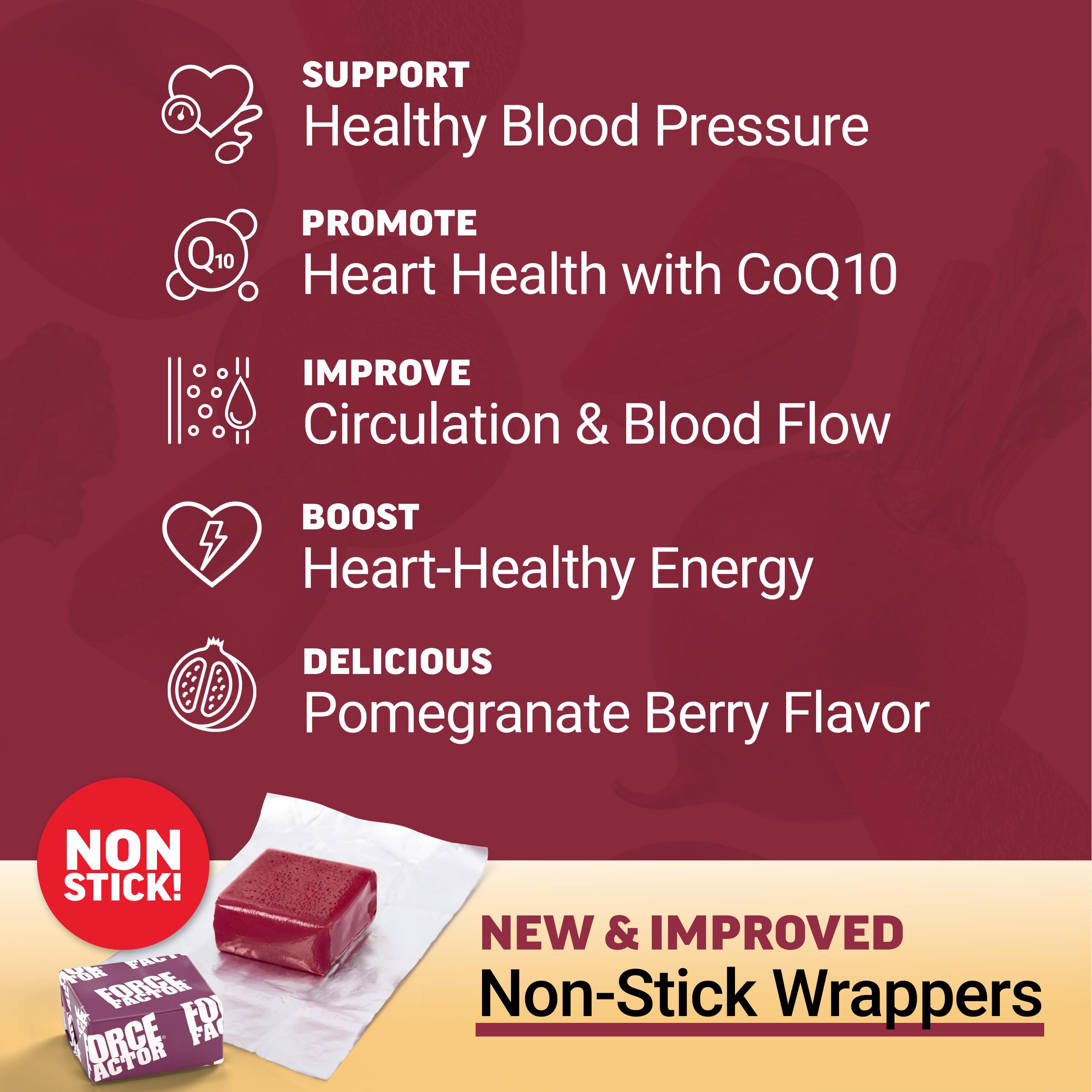 Foto 4 pulgar | Suplemento Force Factor Total Beets: Lo Mejor Para La Salud Del Corazón - Venta Internacional.