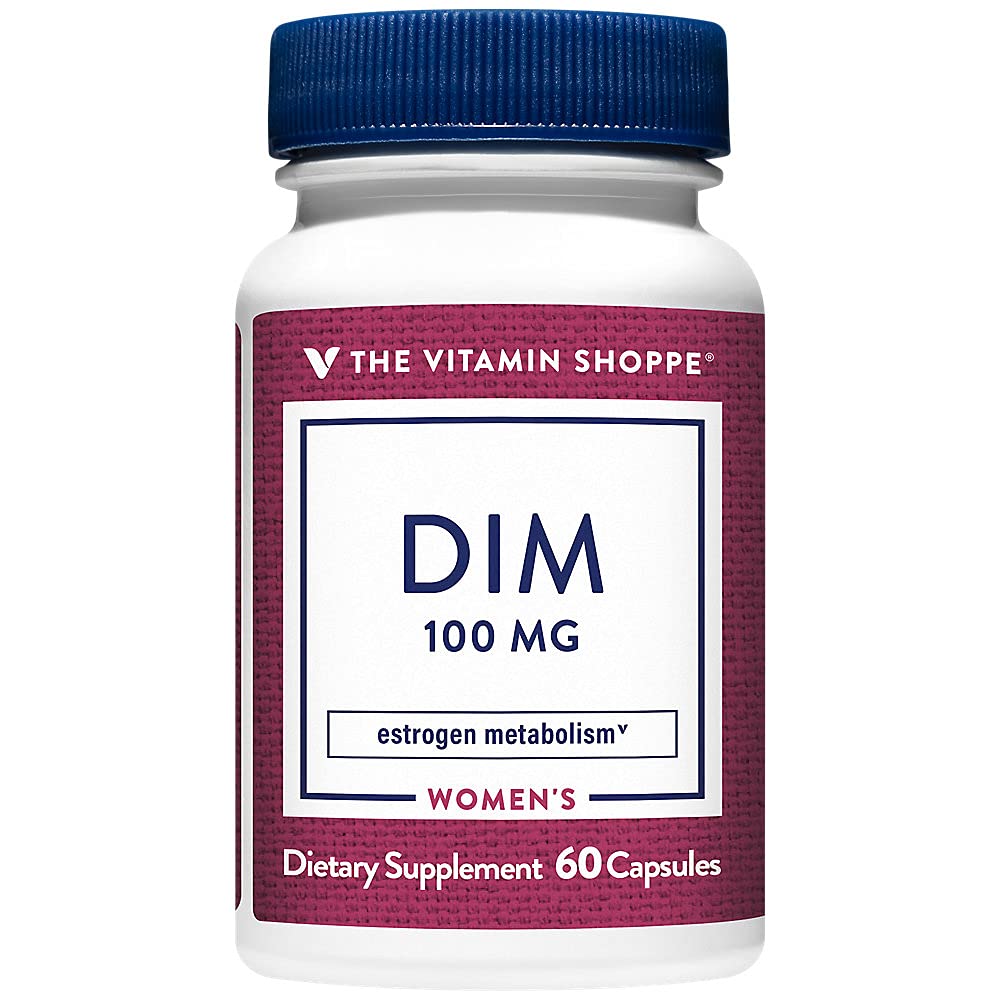 Foto 2 pulgar | Complementa The Vitamin Shoppe Dim 100 Mg Con Bioperine 60 Cápsulas - Venta Internacional.