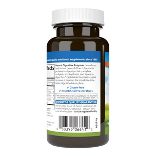 Foto 3 | Enzimas Digestivas Carlson Natural Digestive Aid #34 100 Comprimidos - Venta Internacional.