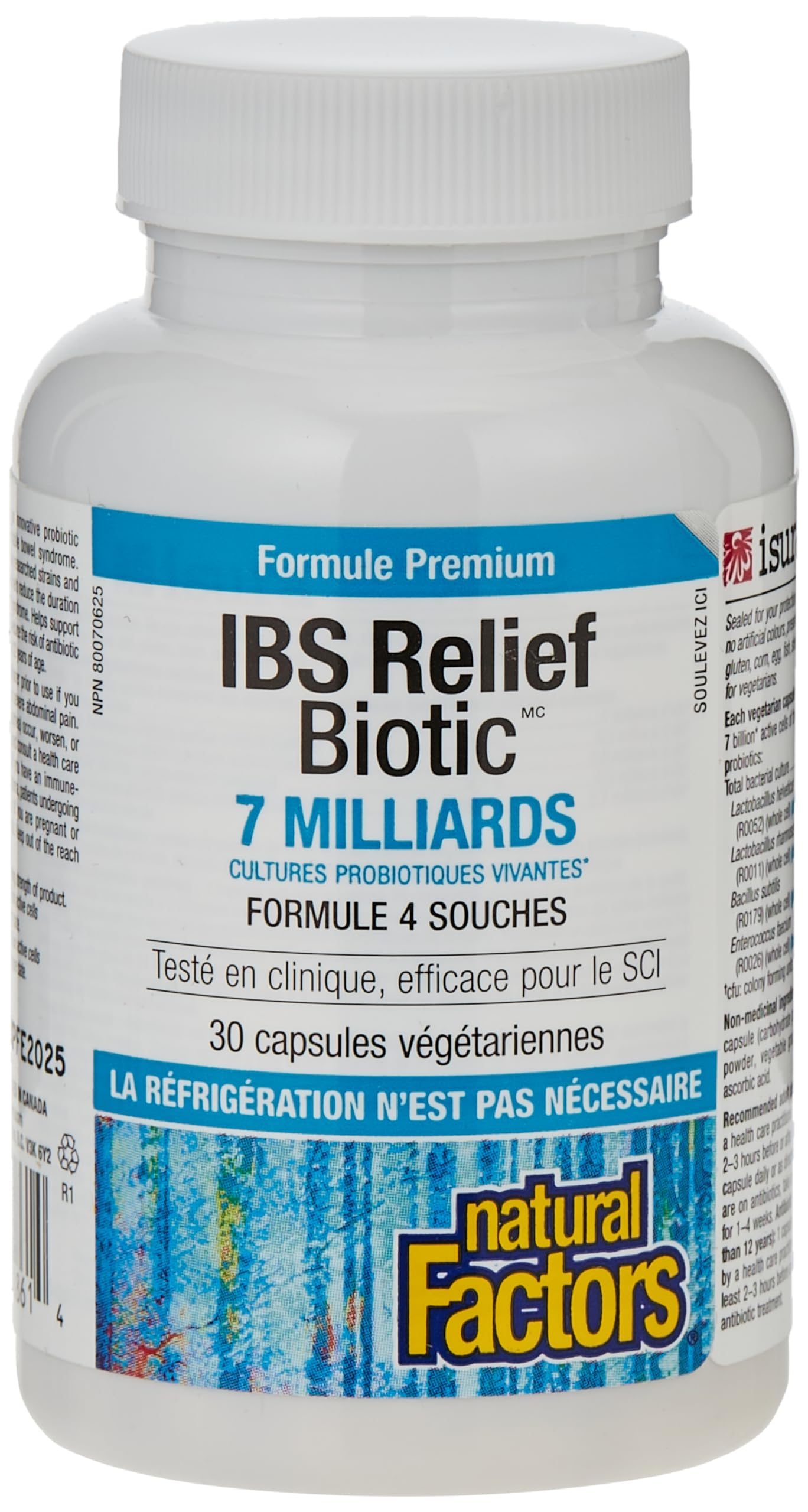 Foto 2 pulgar | Probiotic Natural Factors Reliefbiotic 30 Cápsulas - Venta Internacional.