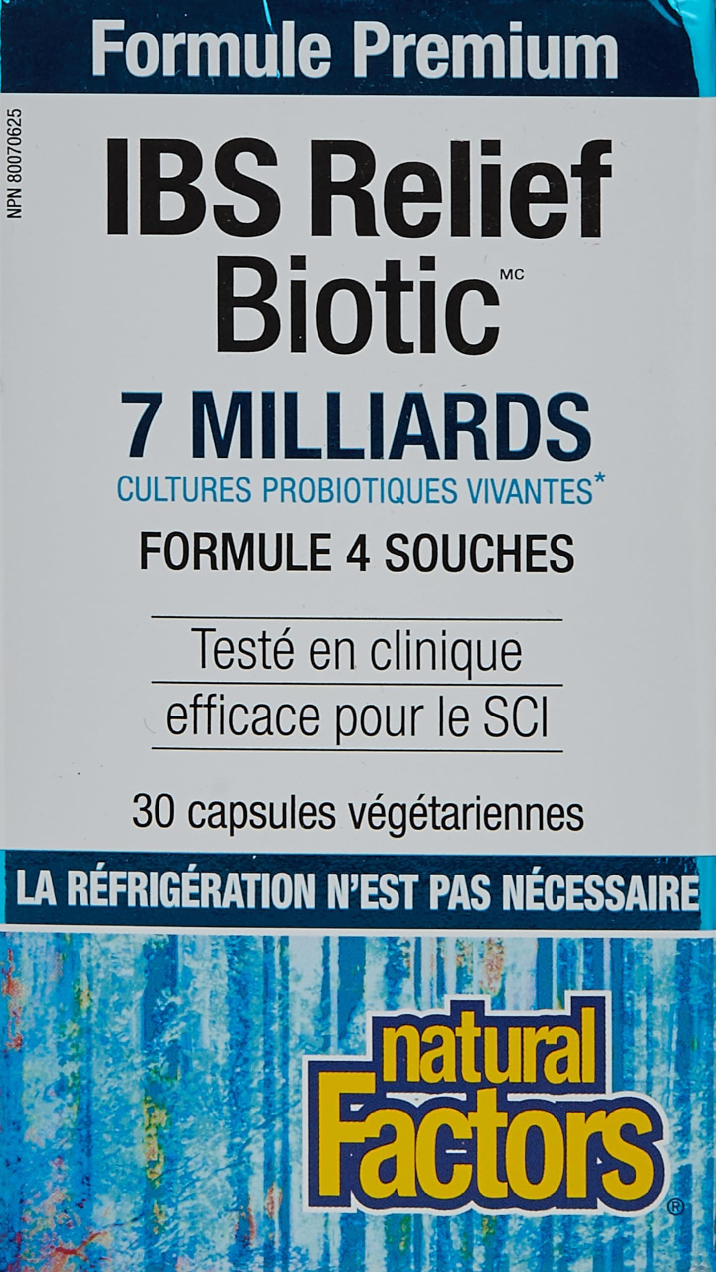 Foto 3 pulgar | Probiotic Natural Factors Reliefbiotic 30 Cápsulas - Venta Internacional.