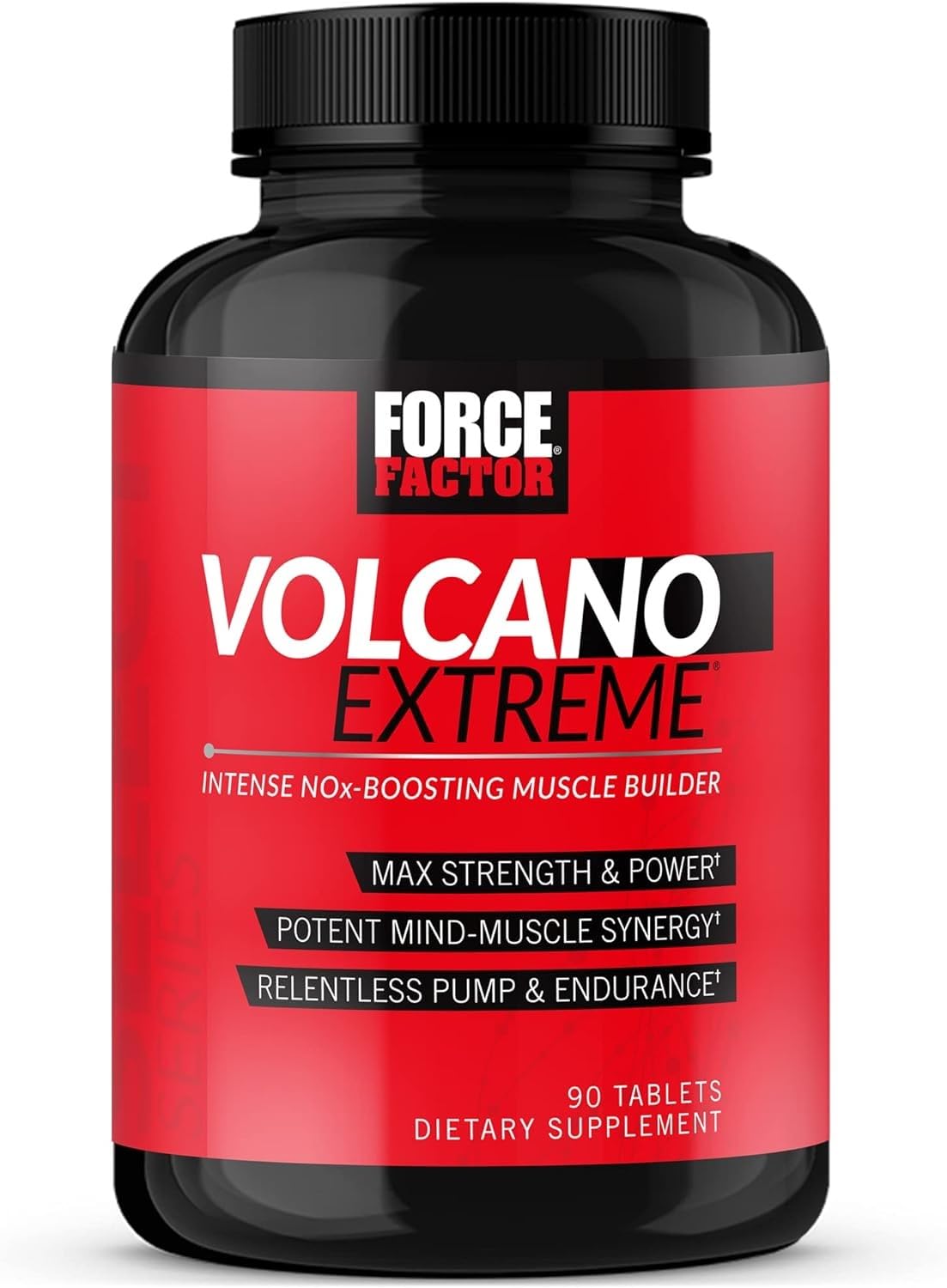 Foto 2 pulgar | Suplemento Force Factor Volcano Extreme Pre Workout 90 Comprimidos - Venta Internacional.