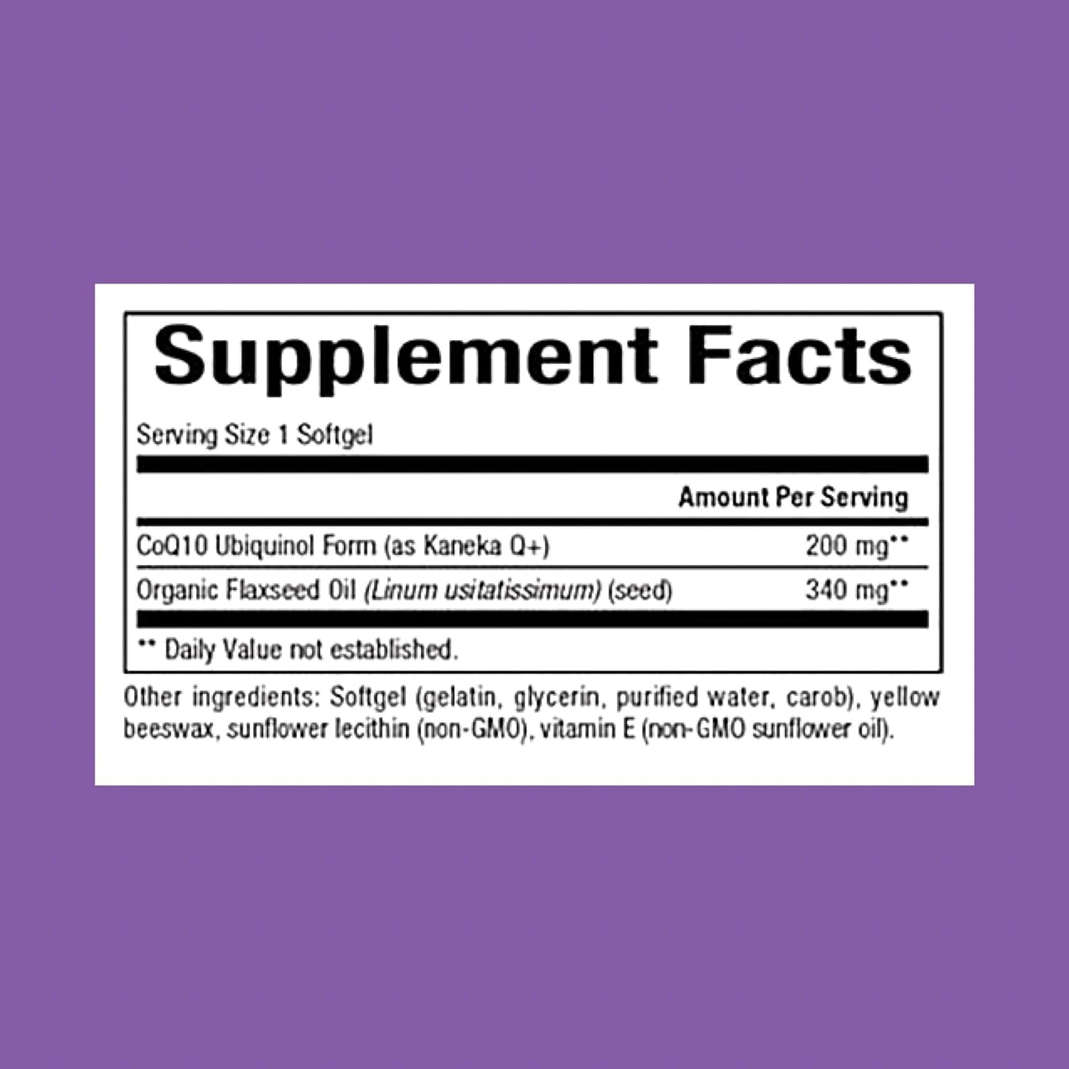 Foto 3 pulgar | Suplemento Natural Factors Ubiquinol Active Coq10 200 Mg - Venta Internacional.
