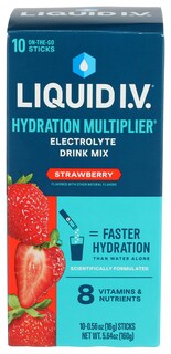 Foto 1 | Multiplicador Líquido De Hidratación Intravenosa Supplements, Fresa, 166 Ml - Venta Internacional.