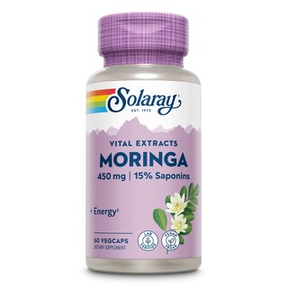 Foto 1 | Suplemento Solaray: Extracto De Hoja De Moringa, 450 Mg, 60 Cápsulas Vegetales - Venta Internacional.