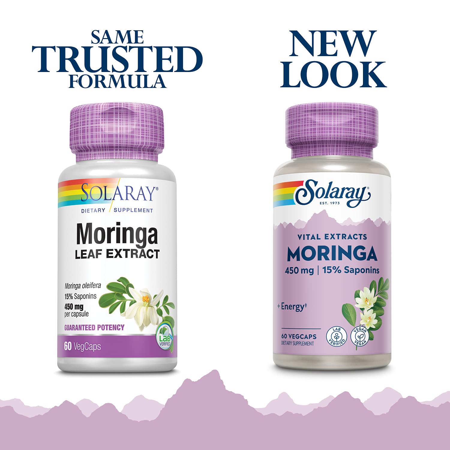 Foto 3 pulgar | Suplemento Solaray: Extracto De Hoja De Moringa, 450 Mg, 60 Cápsulas Vegetales - Venta Internacional.