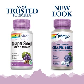 Foto 3 | Suplemento De Extracto De Semilla De Uva Solaray 200 Mg Con Bioflavonoide - Venta Internacional.