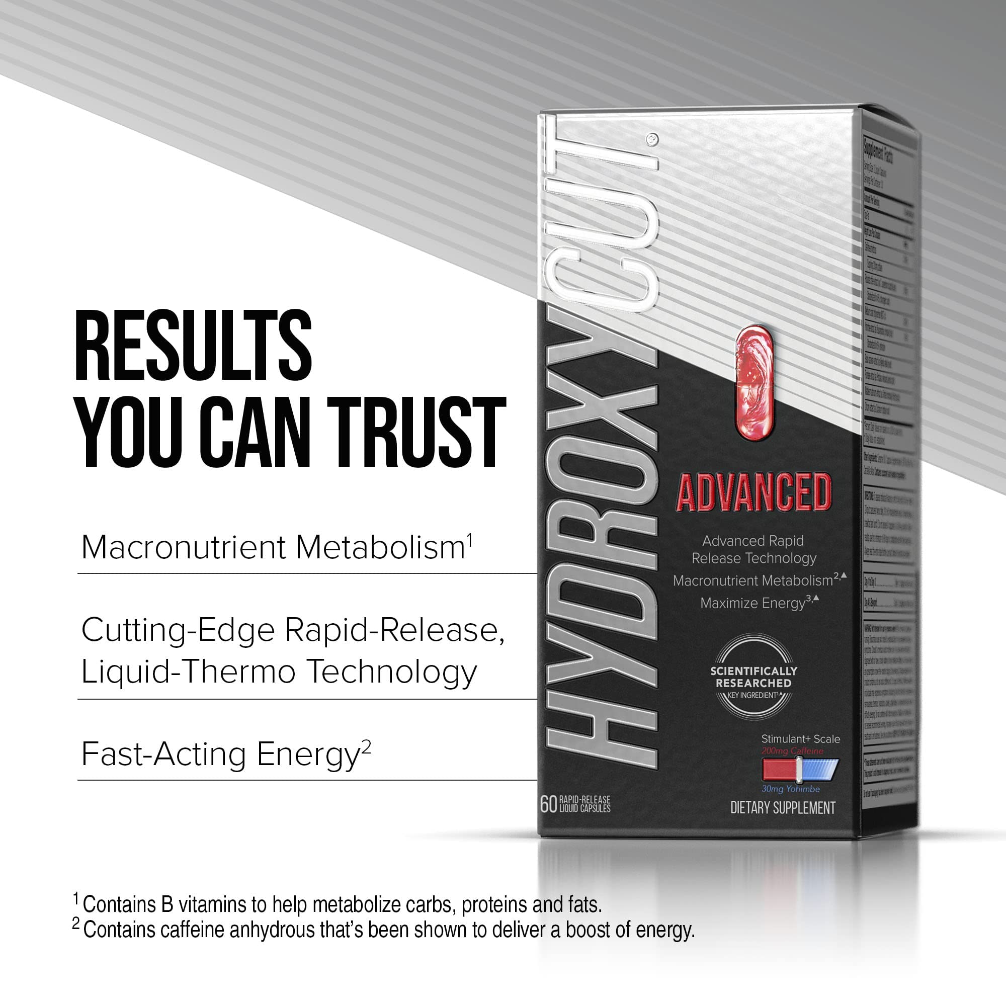 Foto 3 | Suplemento Hydroxycut Advanced 60 Cápsulas Líquidas - Venta Internacional.