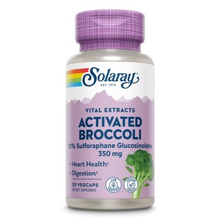 Foto 1 | Suplemento De Extracto De Semilla De Brócoli Activado Solaray 350 Mg - Venta Internacional.