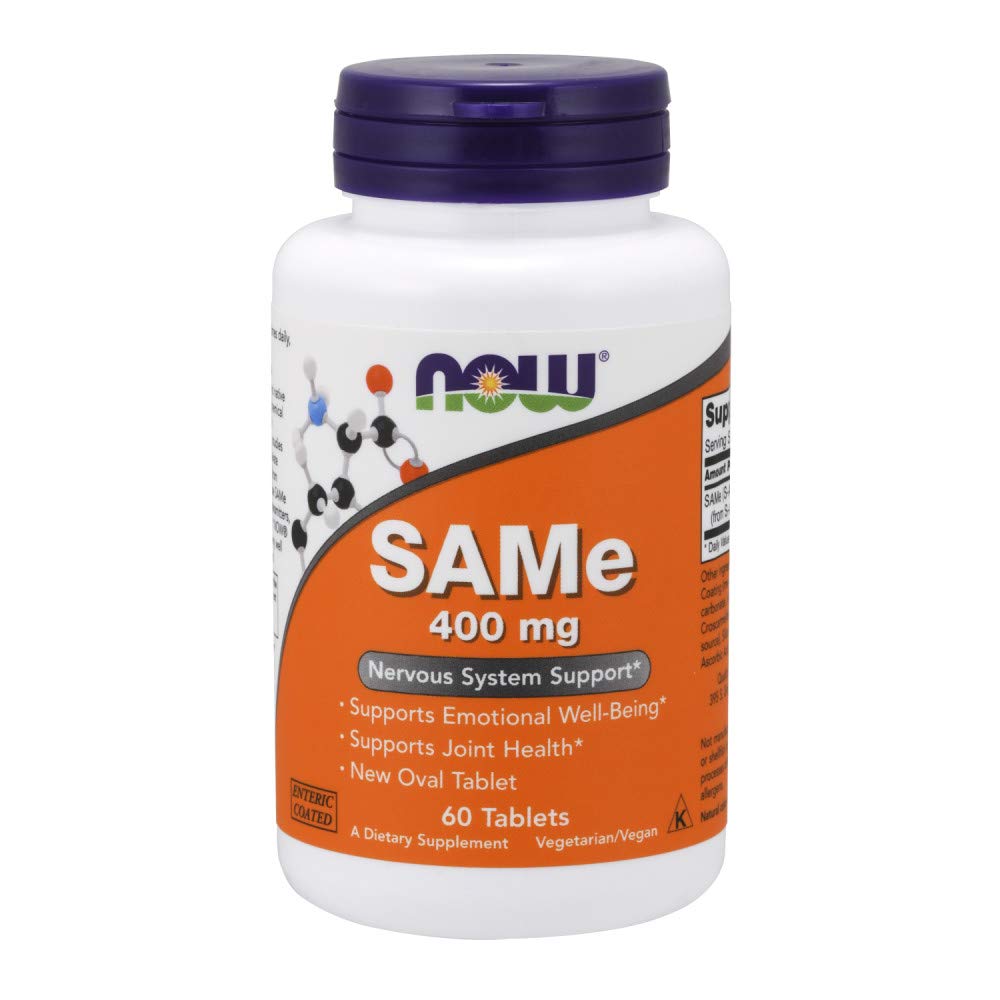 Foto 2 pulgar | Suplemento Now Foods Same (s-adenosil-l-metionina) 400 Mg 60 Comprimidos - Venta Internacional.