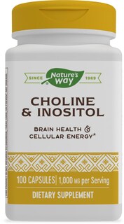 Foto 1 | Suplemento Nature's Way De Colina E Inositol 1000 Mg 100 Cápsulas - Venta Internacional.