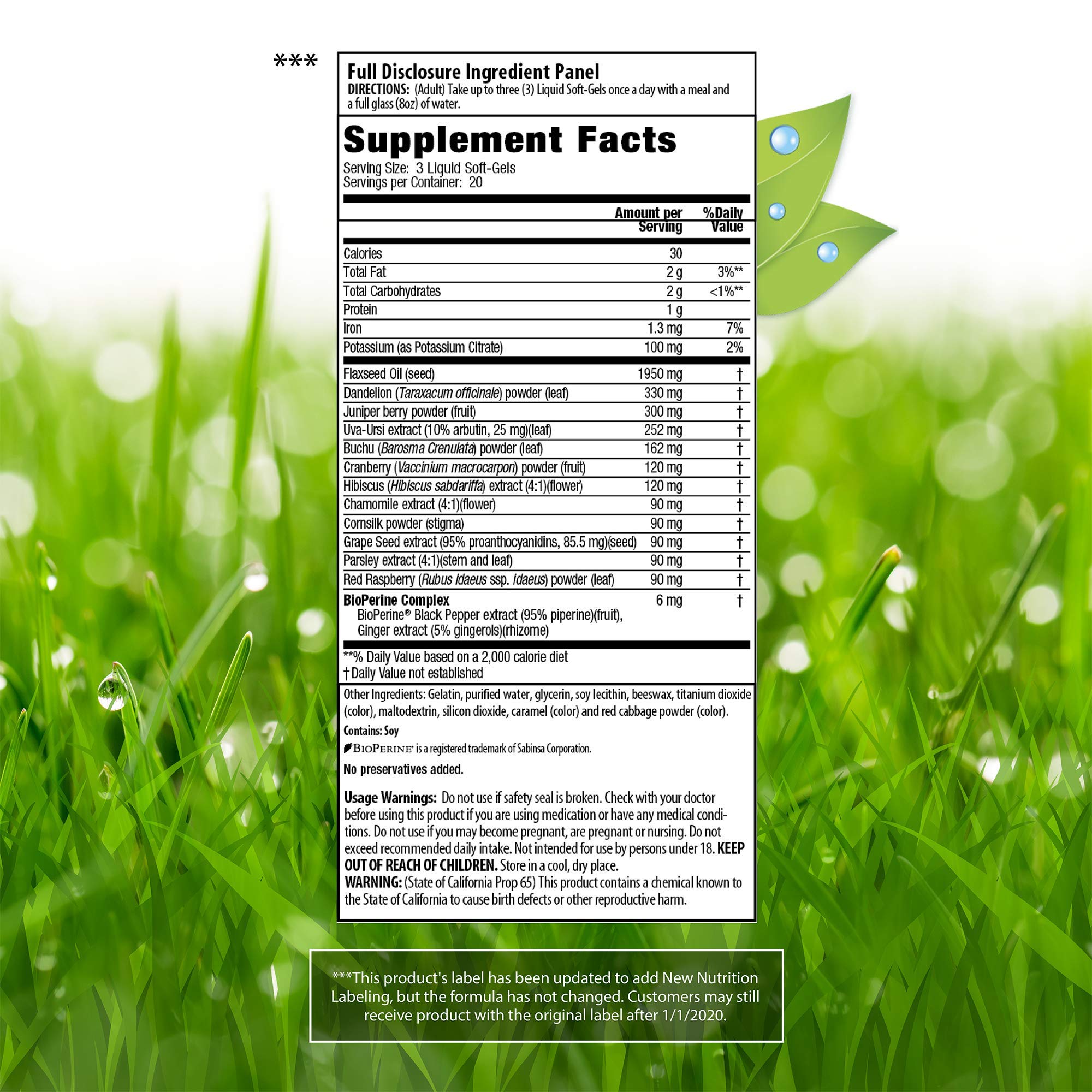 Foto 3 pulgar | Suplemento Irwin Naturals Bloat-away Water Balance 60 Cápsulas Blandas - Venta Internacional.