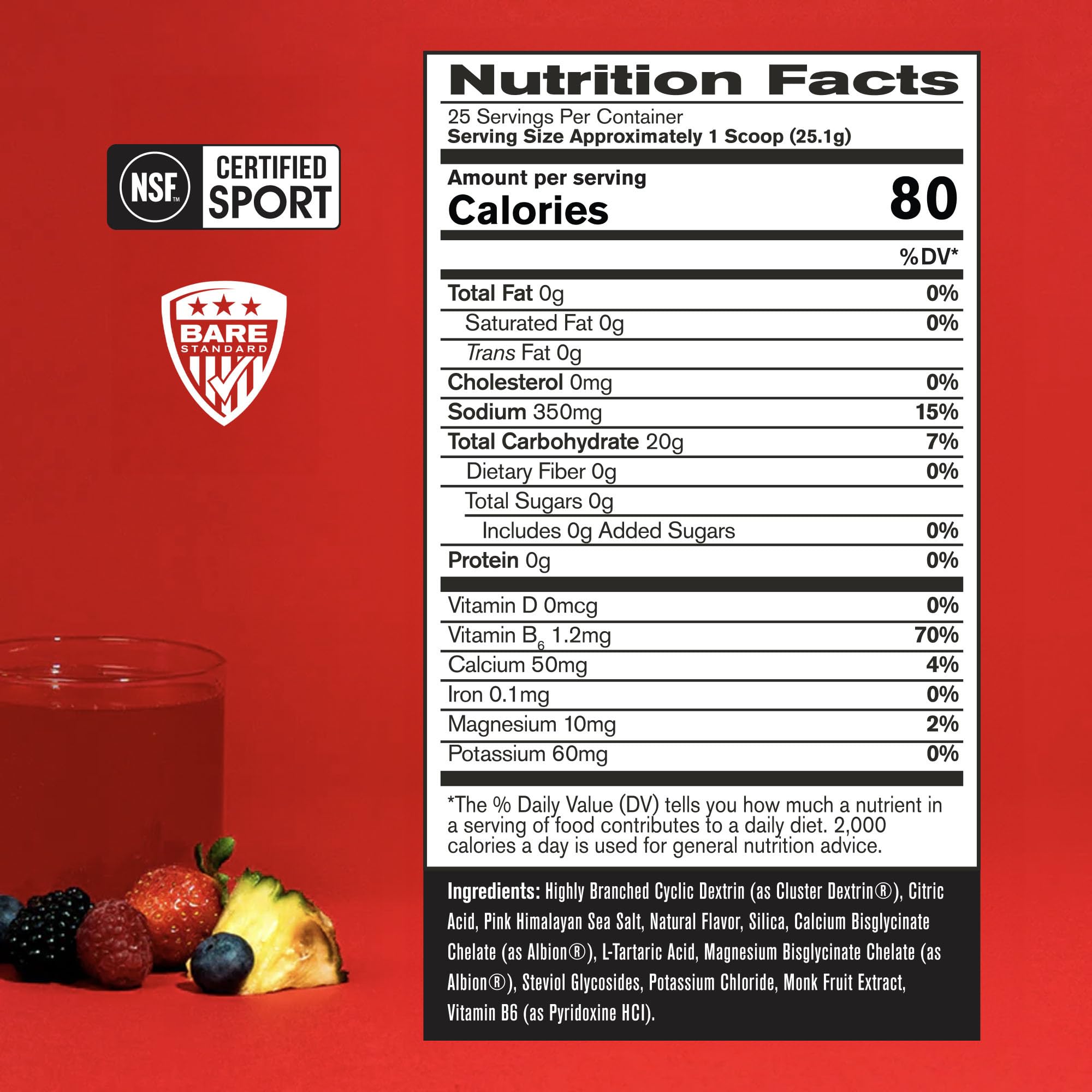 Foto 3 pulgar | Combustible Para Entrenamiento De Resistencia Bare Performance Nutrition G.1.m - Venta Internacional.