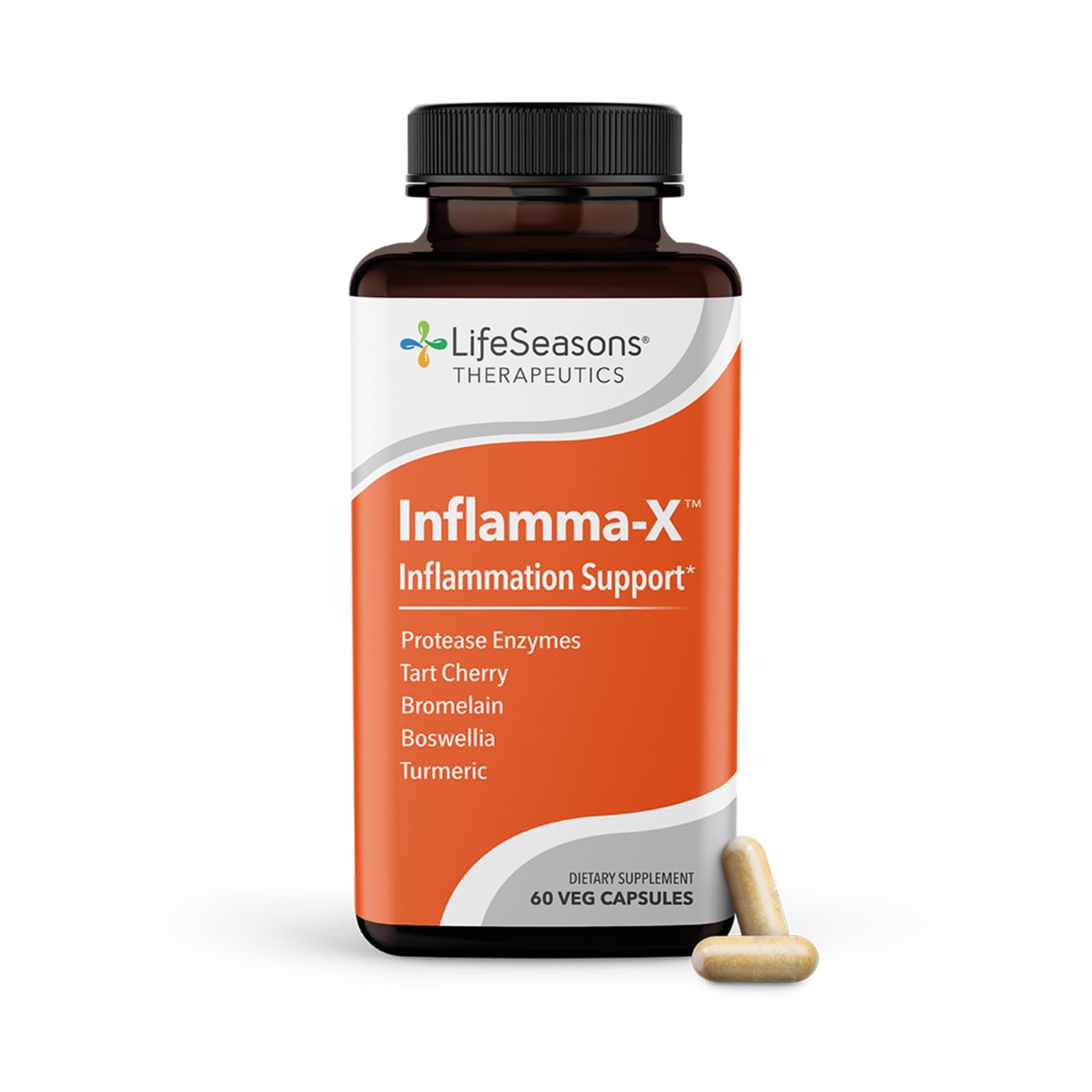 Foto 2 pulgar | Supplement Lifeseasons Inflamma-x Inflamma-x Inflammation Support 60 Cápsulas - Venta Internacional.