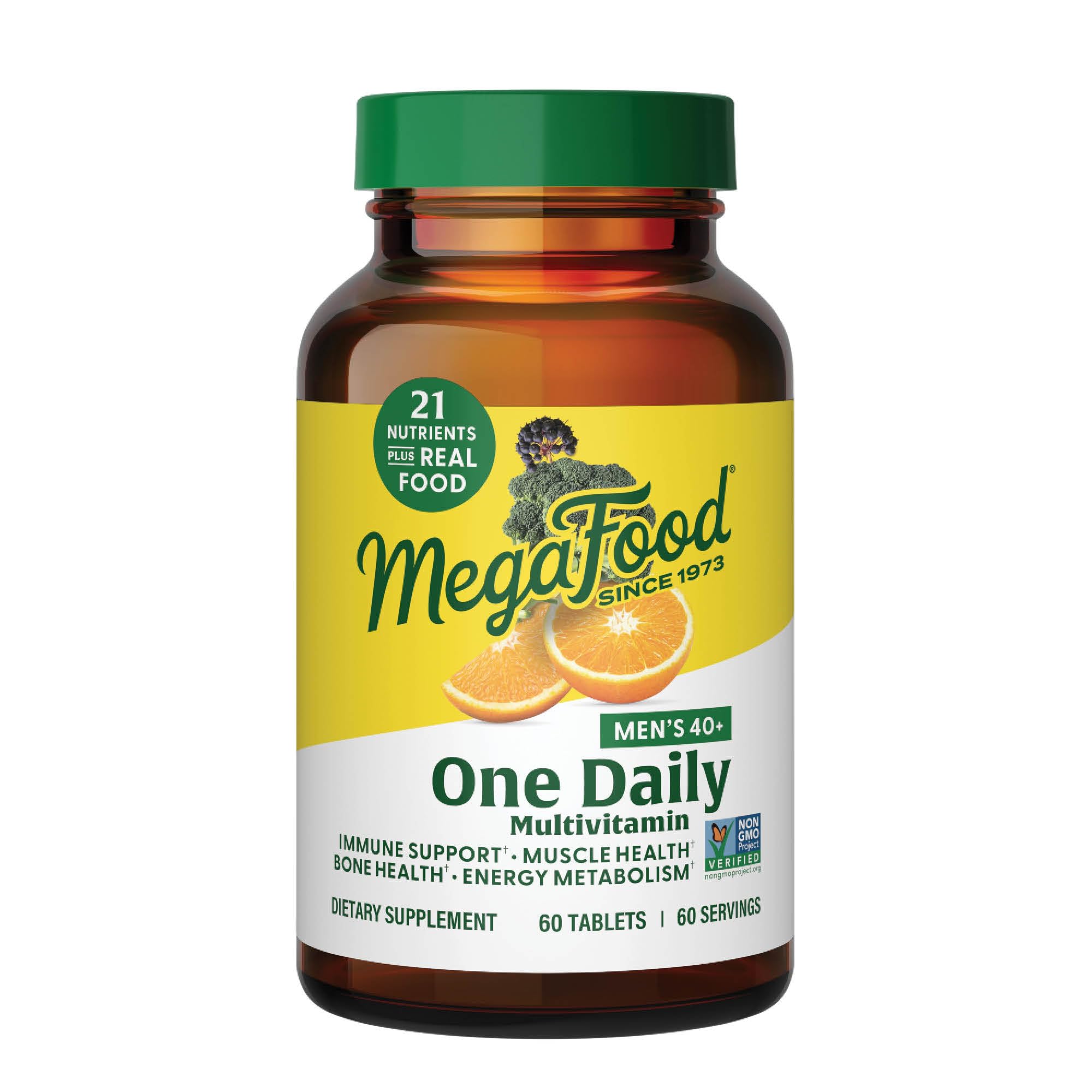 Foto 2 pulgar | Multivitamínico Megafood Para Hombres Mayores De 40 Años, Un Día, 60 Comprimidos - Venta Internacional.