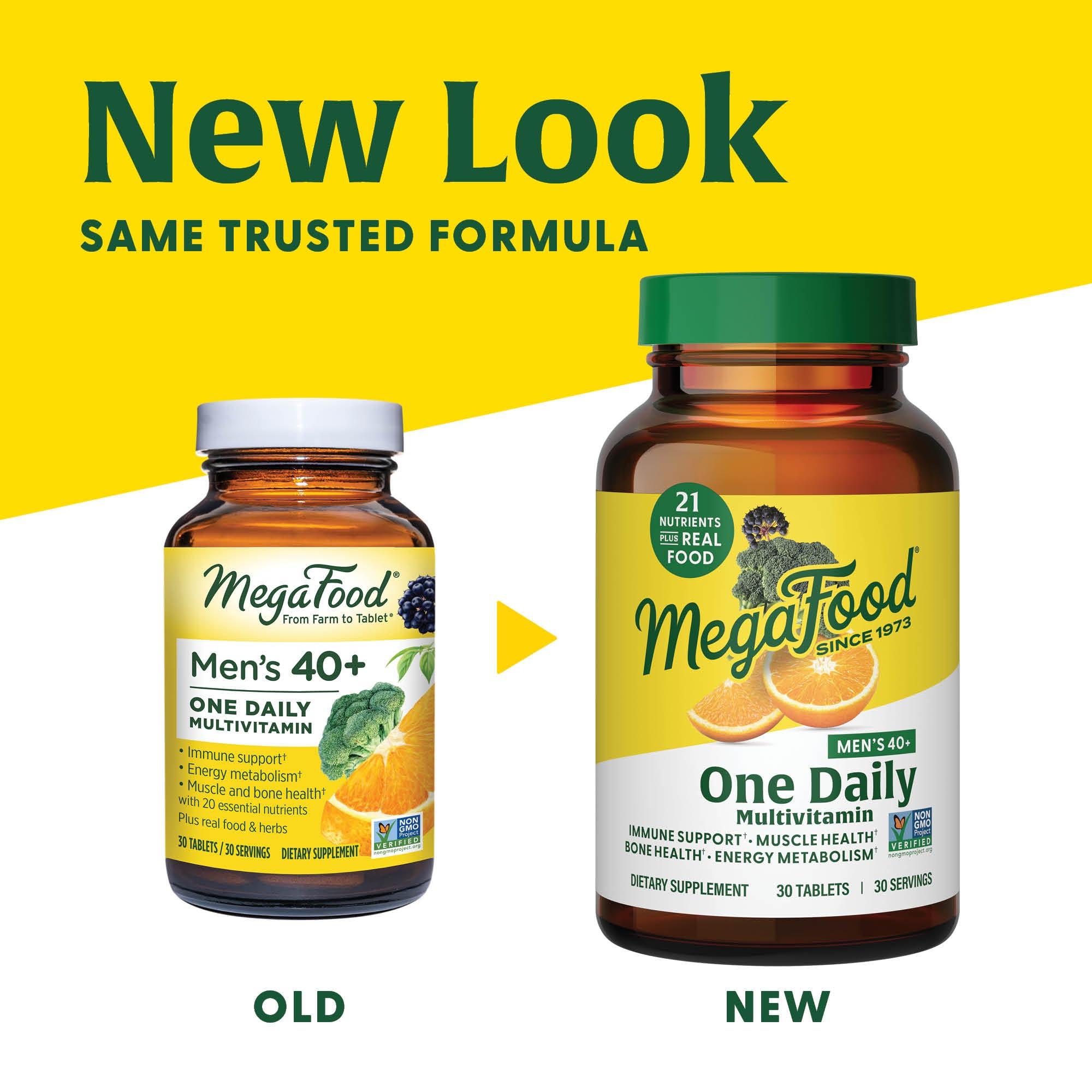 Foto 4 pulgar | Multivitamínico Megafood Para Hombres Mayores De 40 Años, Un Día, 60 Comprimidos - Venta Internacional.