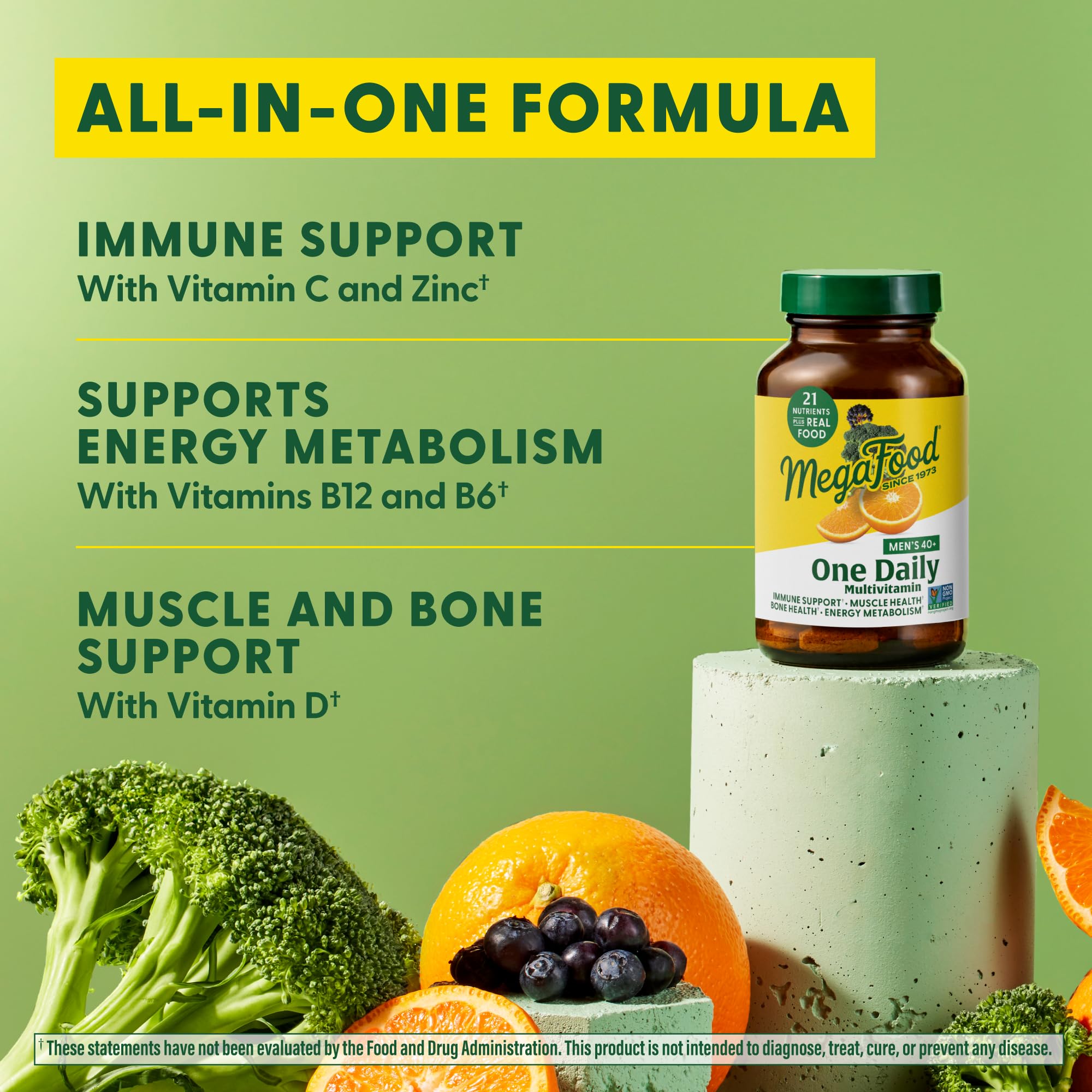Foto 5 | Multivitamínico Megafood Para Hombres Mayores De 40 Años, Un Día, 60 Comprimidos - Venta Internacional.