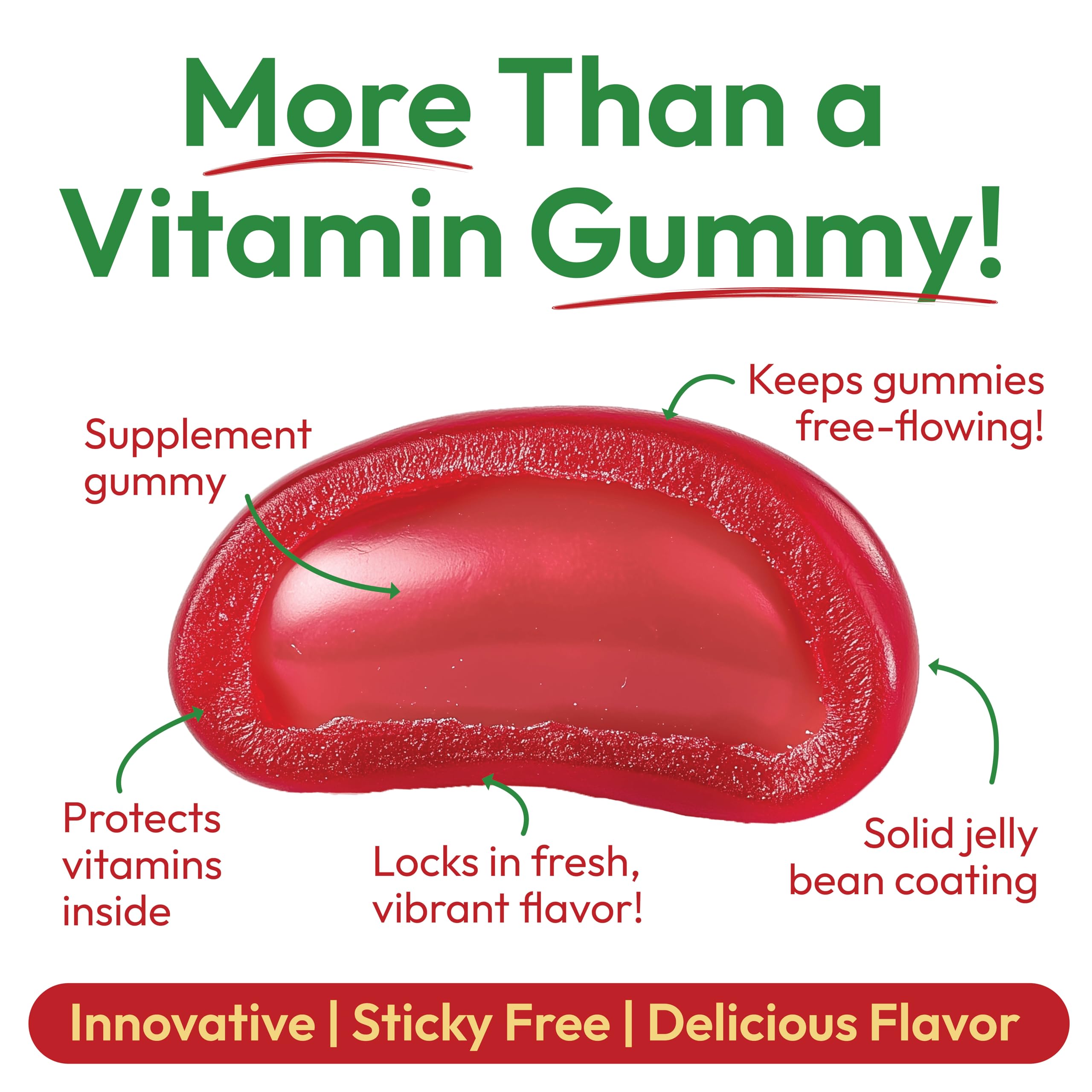 Foto 4 pulgar | Suplementos Human Beanz, Vinagre De Sidra De Manzana, Gominolas, 120 - Venta Internacional.