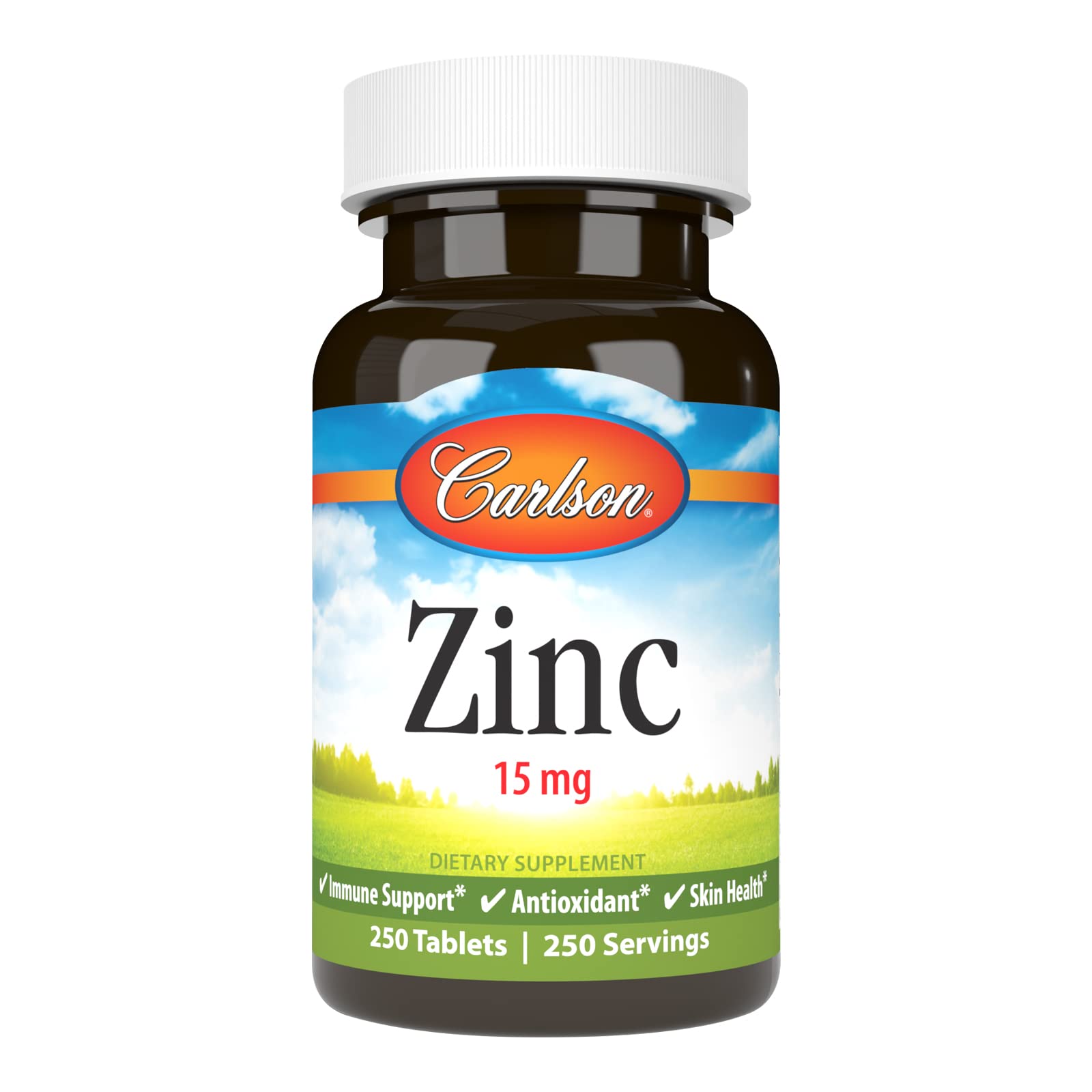 Foto 2 pulgar | Suplemento De Zinc Carlson Zinc 15 Mg De Gluconato De Zinc 250 Tabletas - Venta Internacional.