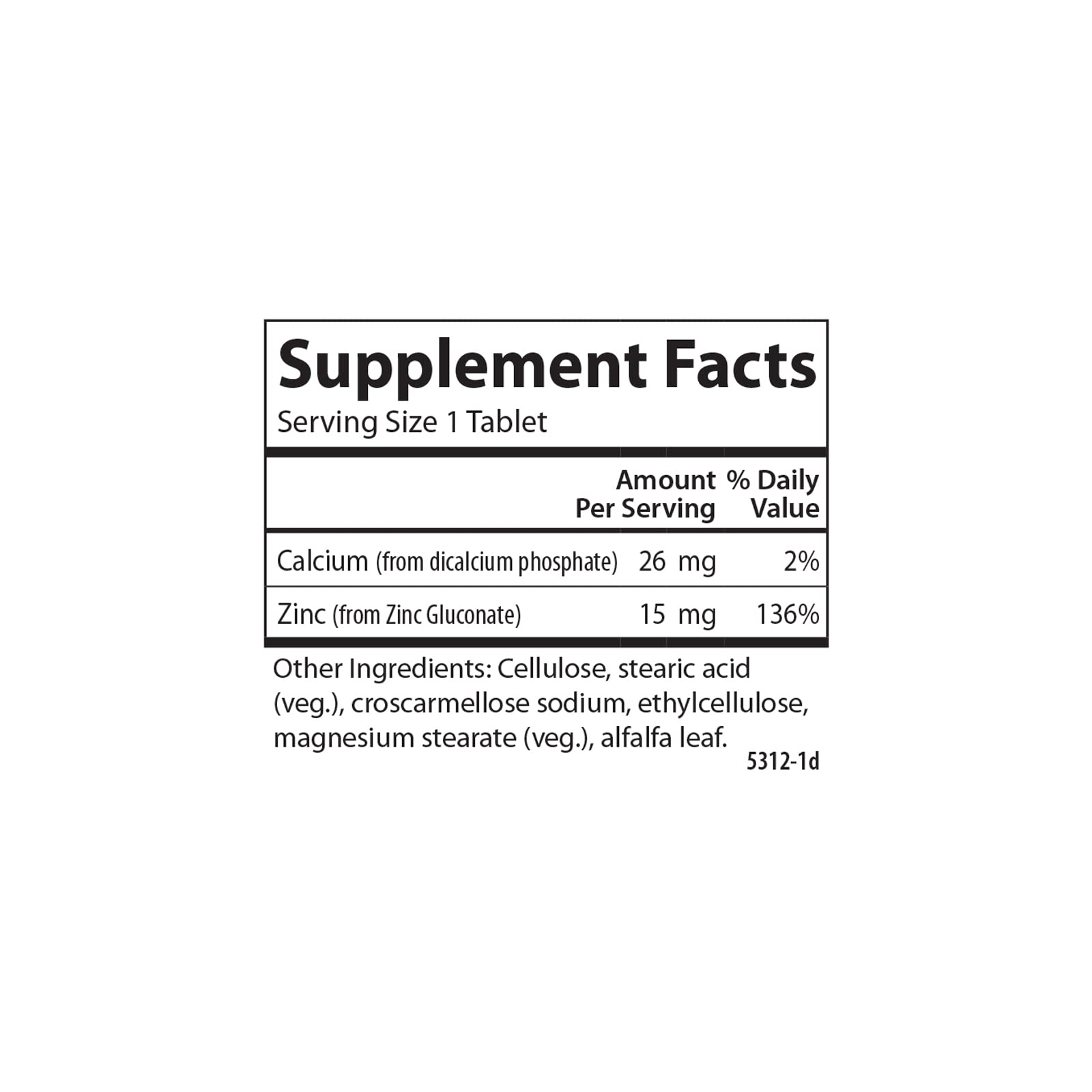 Foto 5 pulgar | Suplemento De Zinc Carlson Zinc 15 Mg De Gluconato De Zinc 250 Tabletas - Venta Internacional.