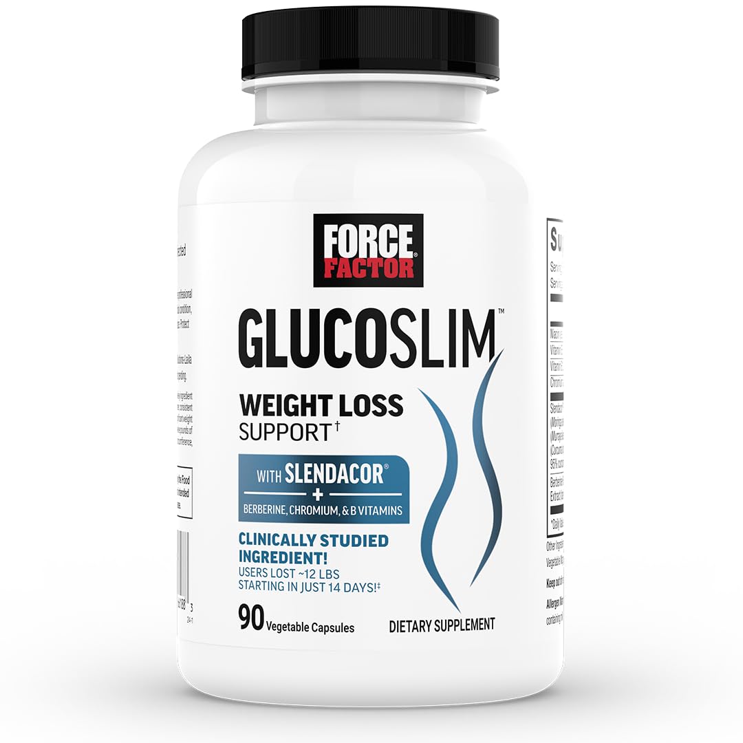 Foto 2 pulgar | Píldoras Para Bajar De Peso Force Factor Glucoslim 90 Cápsulas - Venta Internacional.