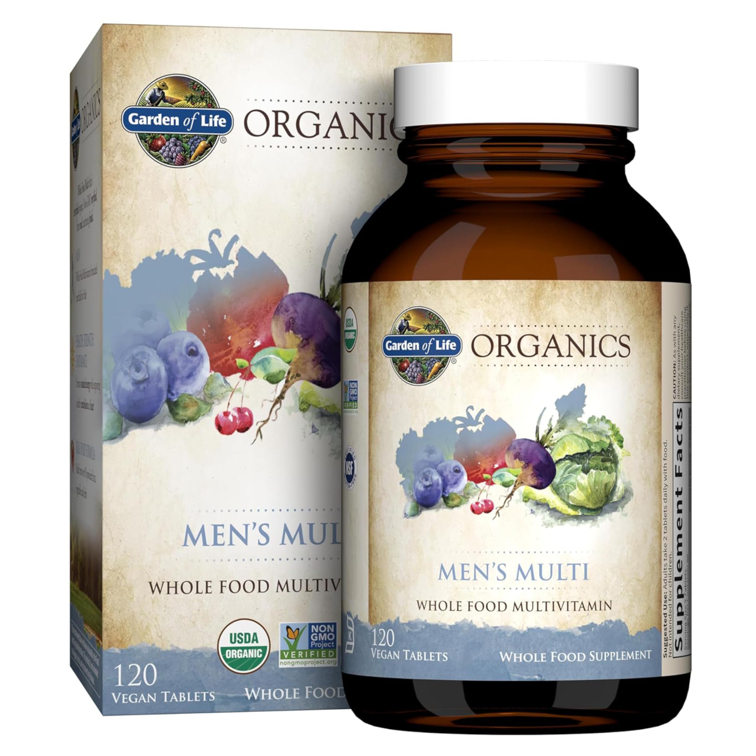 Suplemento Multivitamínico Garden Of Life Organics Whole Food - Venta Internacional.