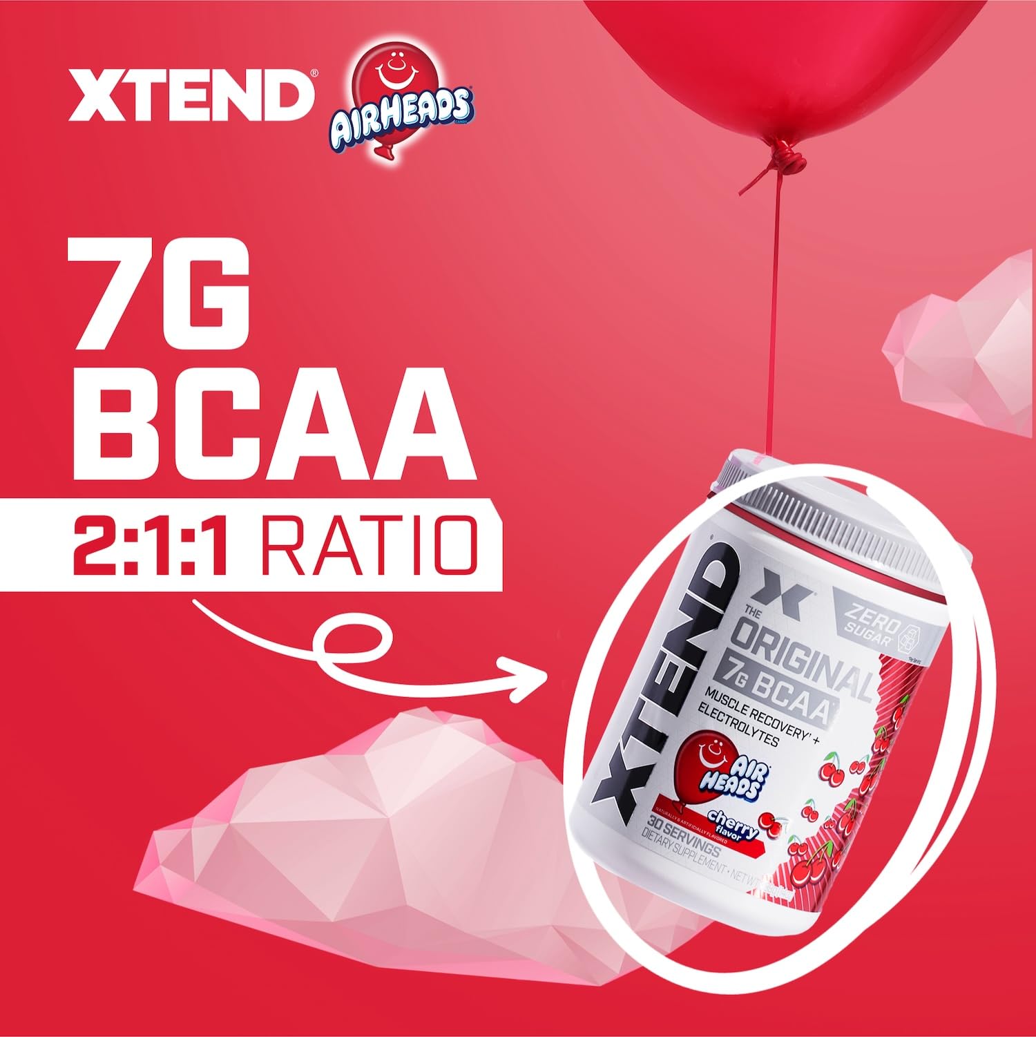 Foto 3 pulgar | Bcaa Powder Xtend Original Airheads Candy Flavor 30 Porciones - Venta Internacional.