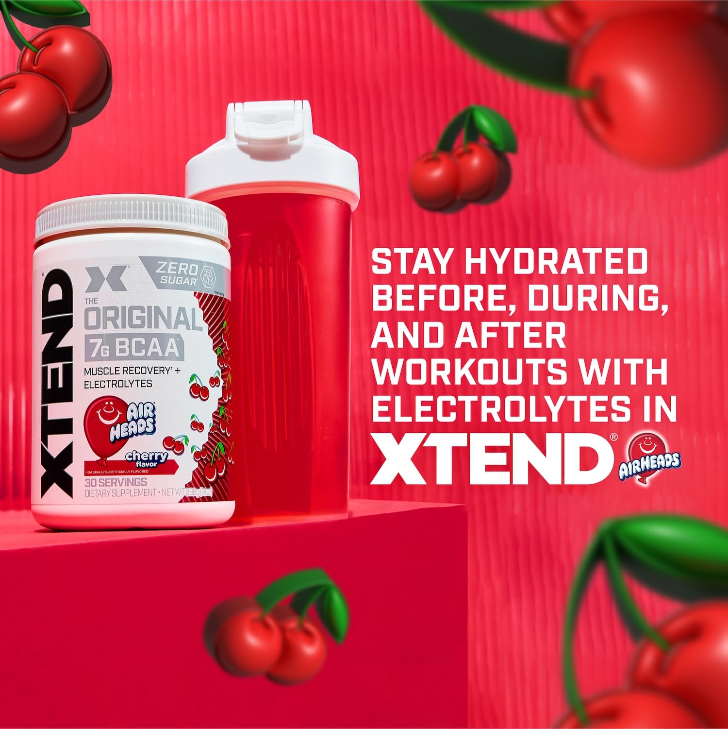 Foto 6 pulgar | Bcaa Powder Xtend Original Airheads Candy Flavor 30 Porciones - Venta Internacional.