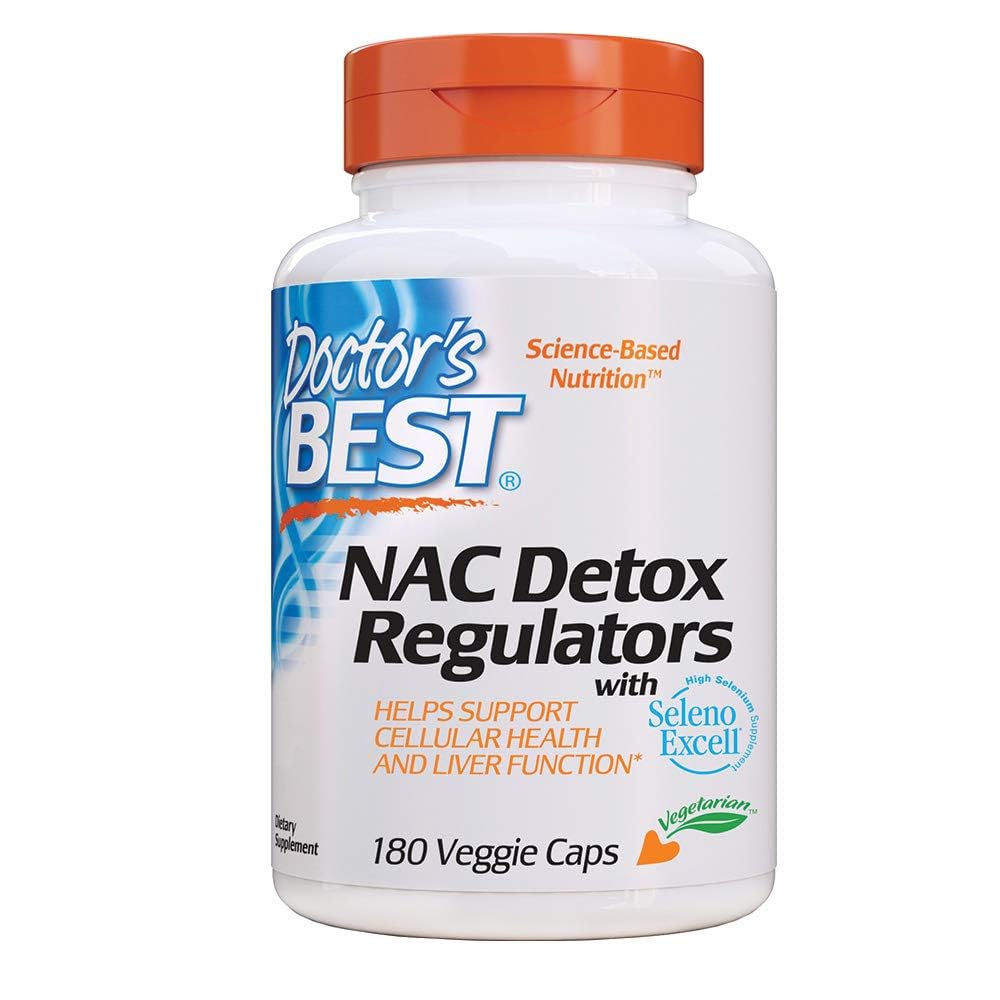 Foto 2 pulgar | Suplemento Doctor's Best Nac Detox Regulators 180 Cápsulas - Venta Internacional.