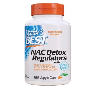 Foto 1 | Suplemento Doctor's Best Nac Detox Regulators 180 Cápsulas - Venta Internacional.