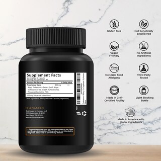 Foto 2 | Suplemento De Turquesterona Humanx Turkesterone+ 800 Mg - Venta Internacional.