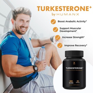 Foto 3 | Suplemento De Turquesterona Humanx Turkesterone+ 800 Mg - Venta Internacional.
