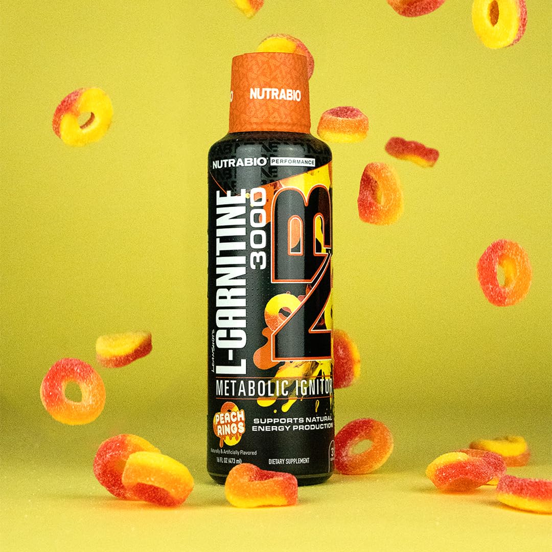 Foto 2 | Inyecciones Líquidas De L-carnitina Nutrabio 3000 Mg Con Vitamina B-5 - Venta Internacional.