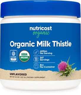 Foto 1 | Suplemento Nutricost De Cardo Mariano Orgánico En Polvo 240 Ml - Venta Internacional.