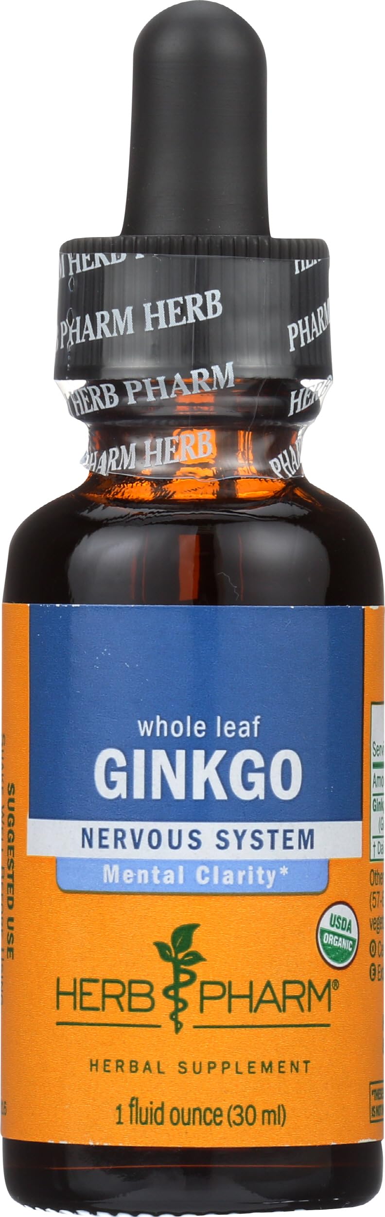 Foto 2 pulgar | Suplemento De Extracto De Ginkgo Orgánico De Herb Pharm, 30 Ml - Venta Internacional.