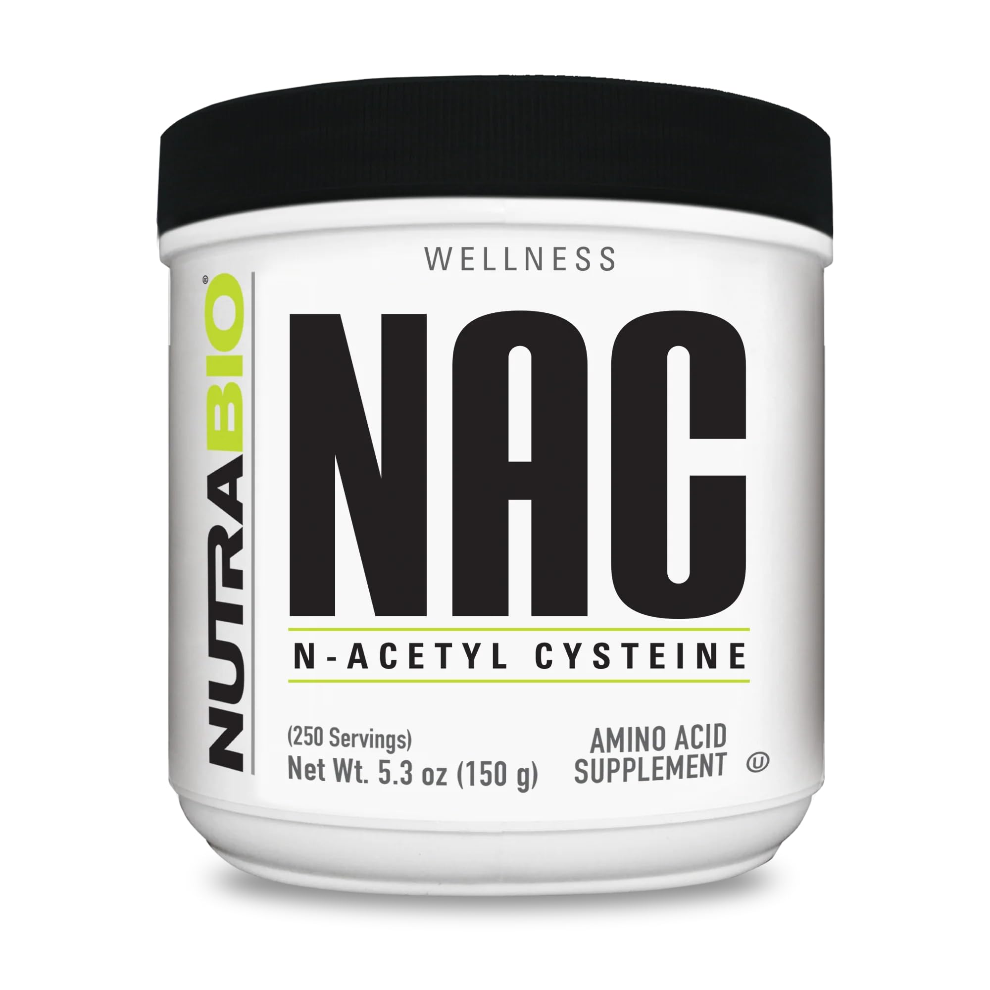 Foto 2 pulgar | Suplemento Nutrabio N-acetil Cisteína (nac) En Polvo De 150 G - Venta Internacional.