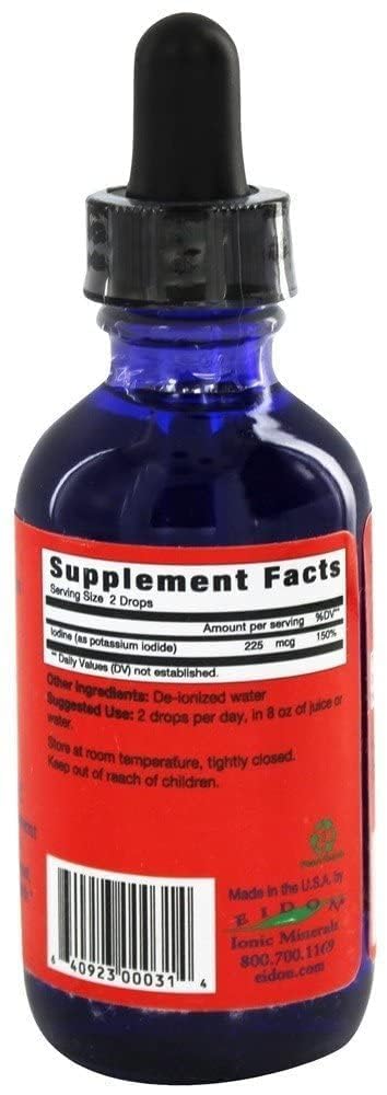 Foto 4 pulgar | Suplemento Mineral Eidon Yodine 60 Ml - Venta Internacional.