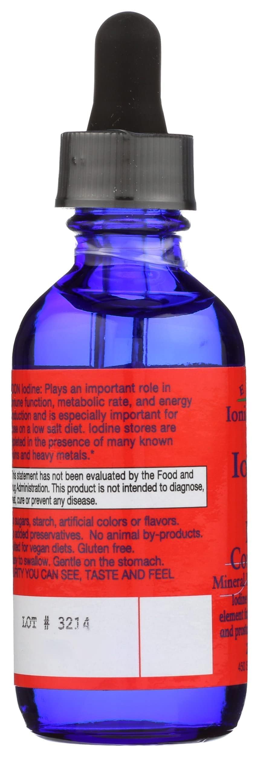 Foto 7 pulgar | Suplemento Mineral Eidon Yodine 60 Ml - Venta Internacional.