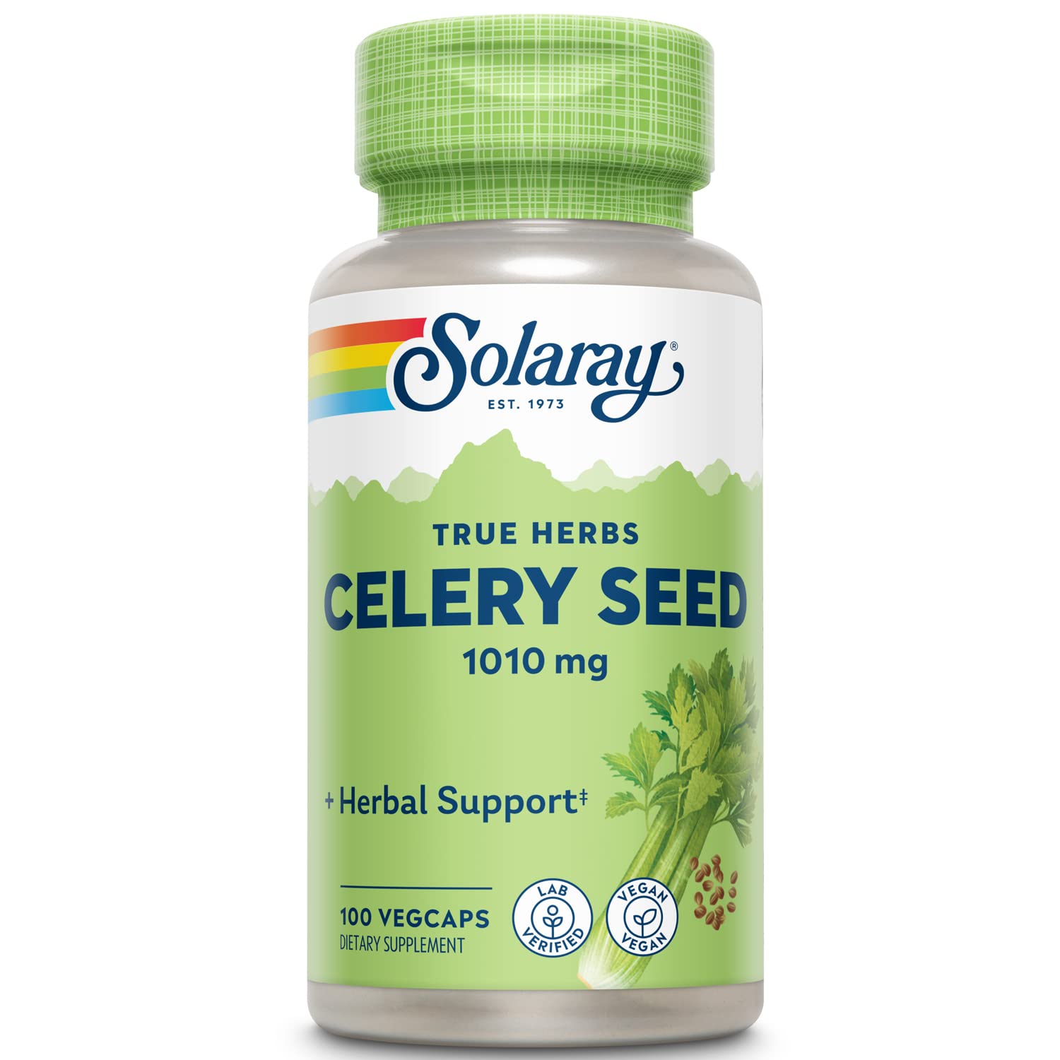 Foto 2 pulgar | Suplemento Solaray De Semillas De Apio 505 Mg, 100 Cápsulas Vegetarianas - Venta Internacional.