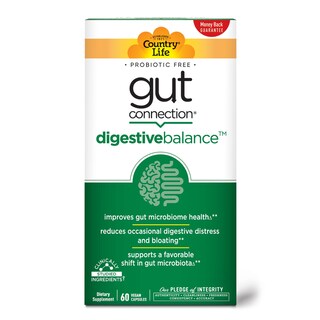 Foto 1 | Suplemento Country Life Gut Connection Digestive Balance 60 Cápsulas - Venta Internacional.