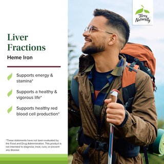 Foto 3 | Suplemento Dietético Terry Naturally Liver Fractions 90 Cápsulas - Venta Internacional.