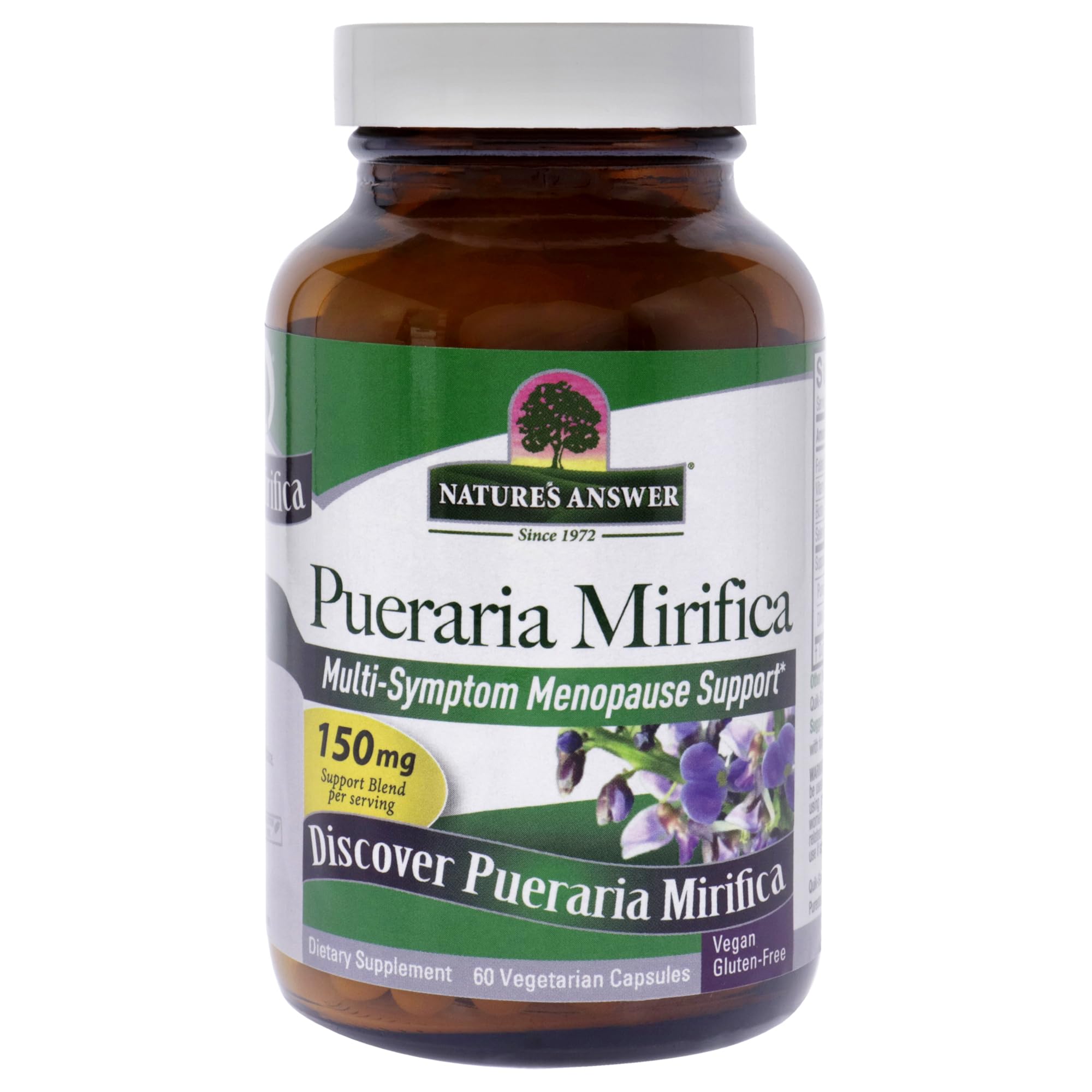 Foto 5 pulgar | Suplemento Nature's Answer Pueraria Mirifica 60 Cápsulas - Venta Internacional.