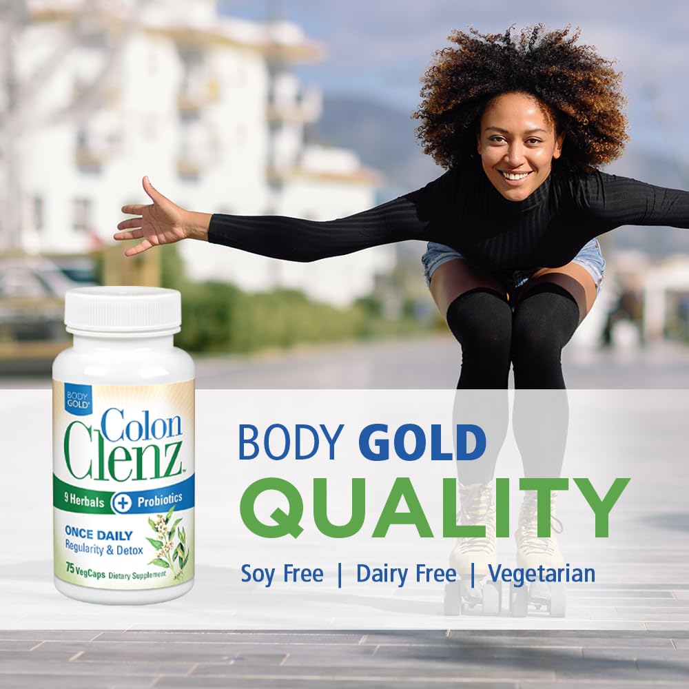 Foto 6 pulgar | Suplemento Body Gold Colon Clenz Regulity & Detox 75 Unidades - Venta Internacional.