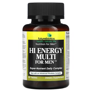 Foto 1 | Suplemento Futurebiotics Multi Energy Para Hombre 60 Comprimidos - Venta Internacional.